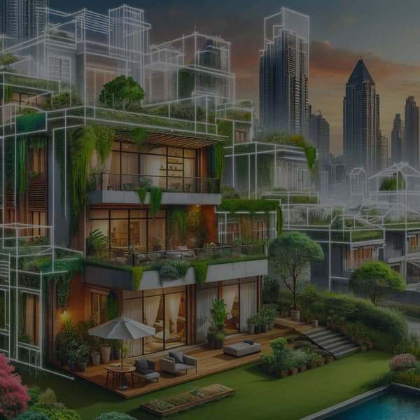 Quel est le potentiel de valorisation d'une maison de ville avec jardin en périphérie ?